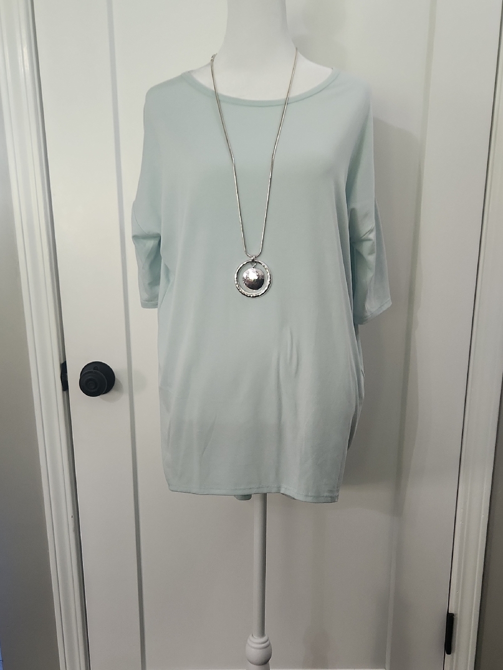 Green High-Low T-Shirt